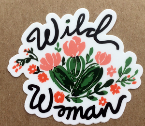 Wild Woman Sticker