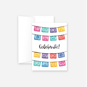 Celebrate Flags Greeting Card