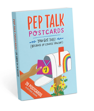 Pep Talk Postcard Book