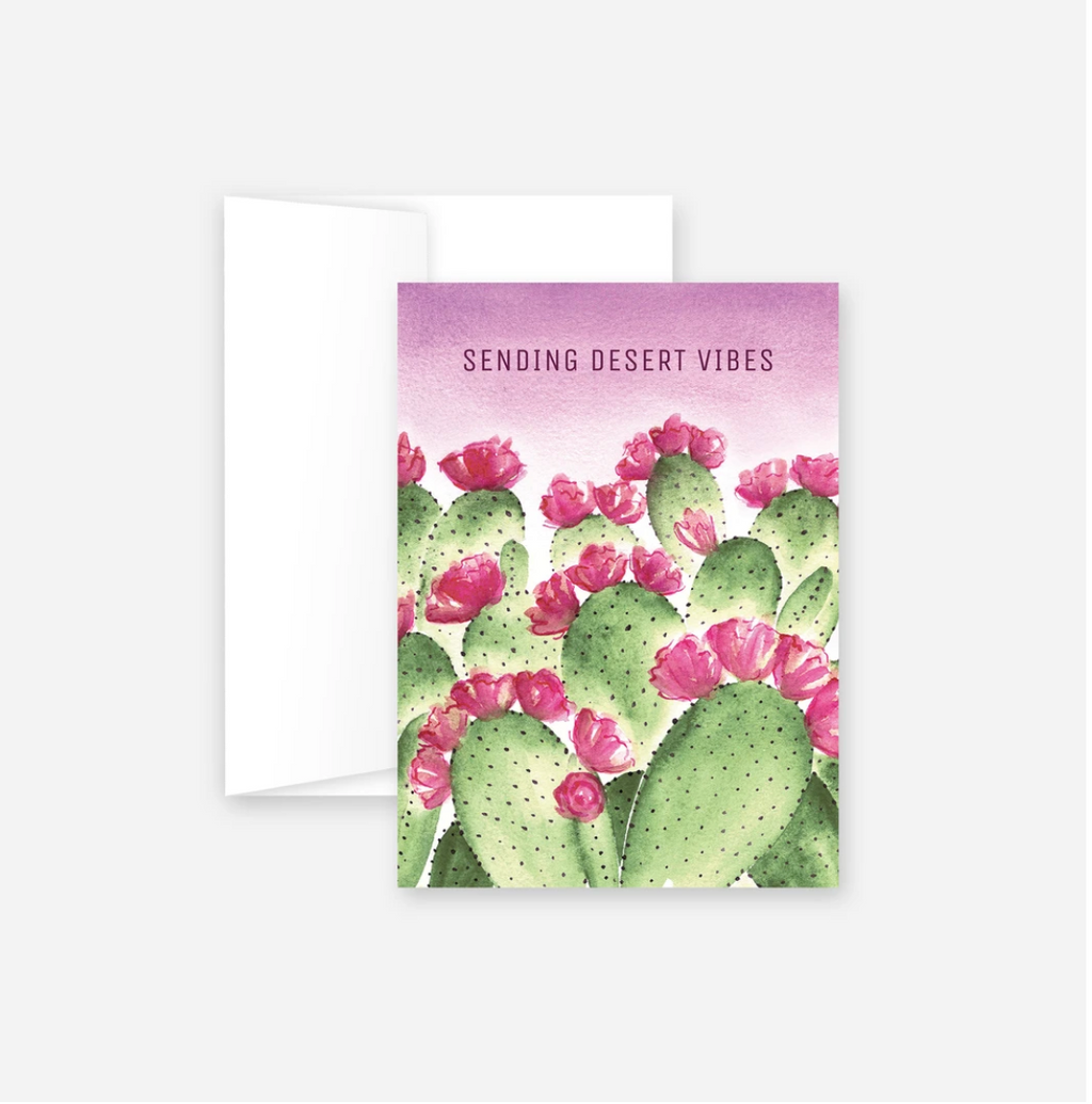 Sending Desert Vibes Greeting Card
