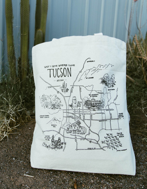 Tucson Map Tote