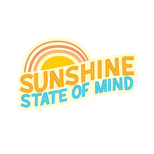 Sunshine State of Mind Sticker