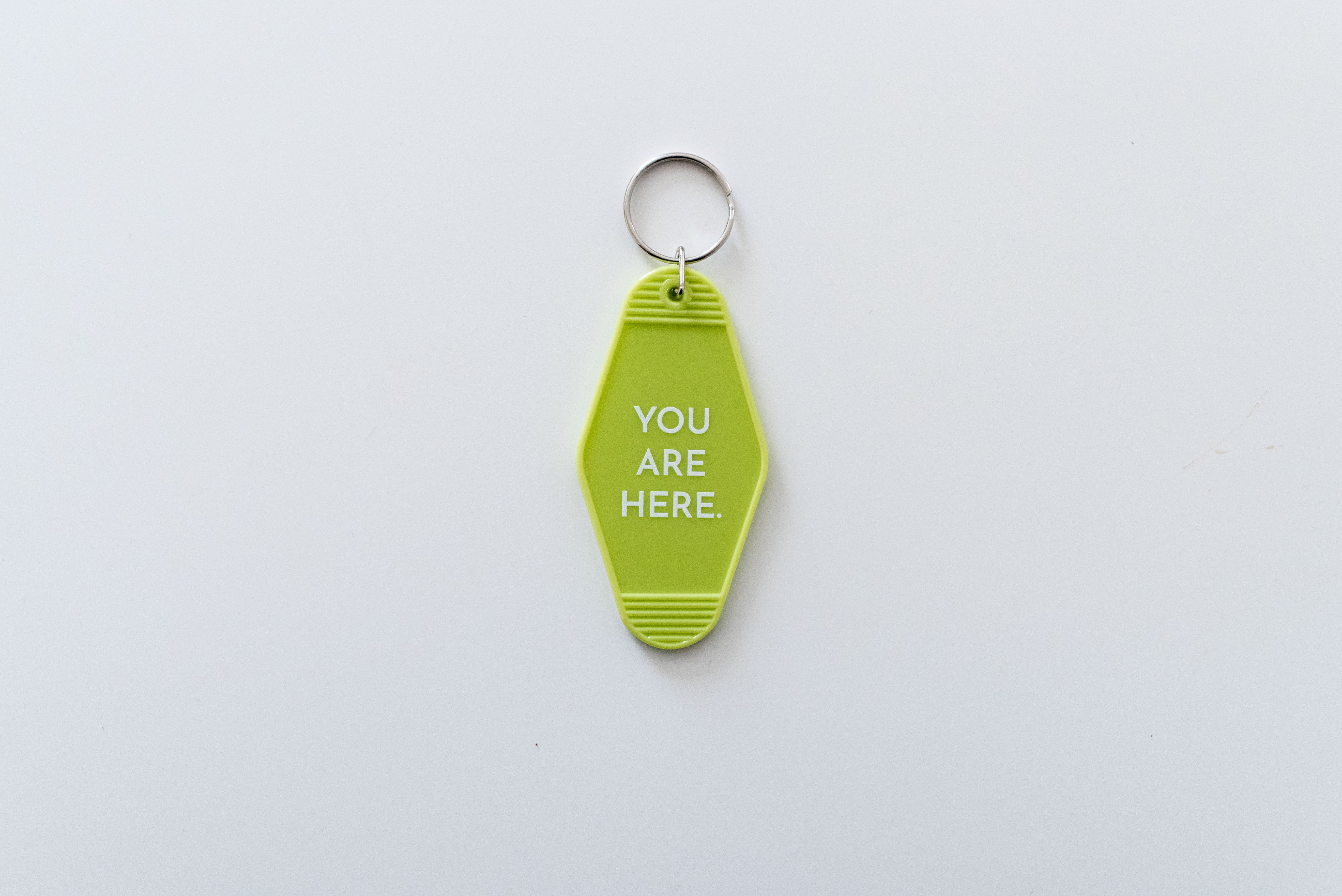 You Are Here Keychain