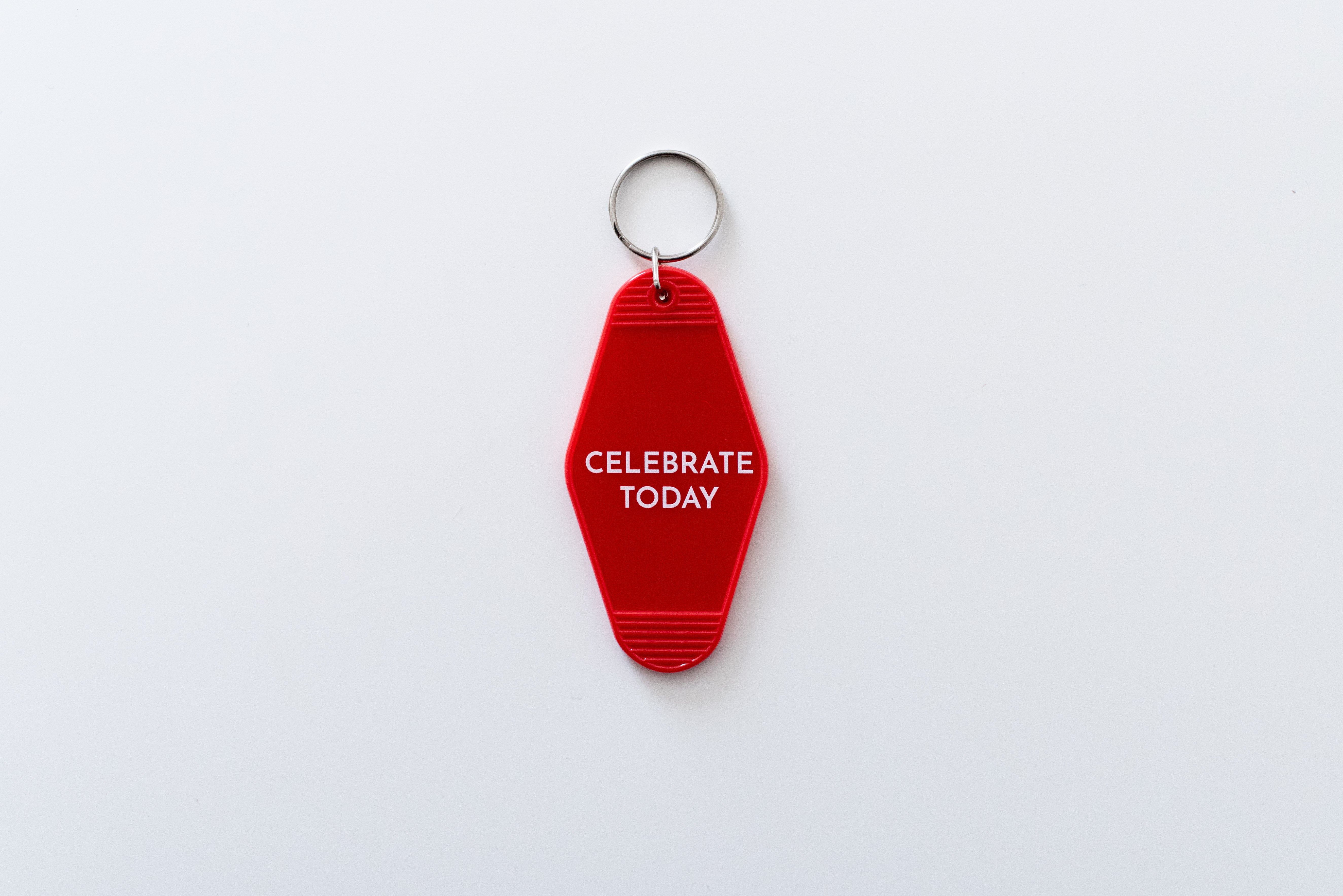Celebrate Today Keychain