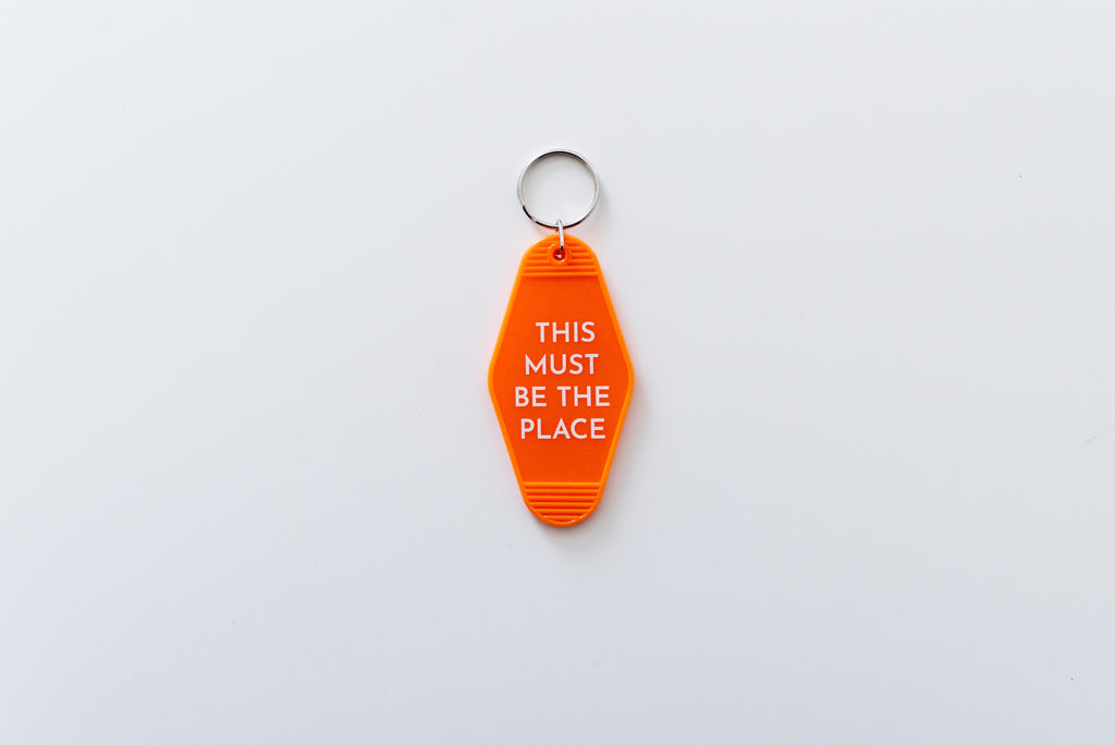 This Must Be the Place Keychain