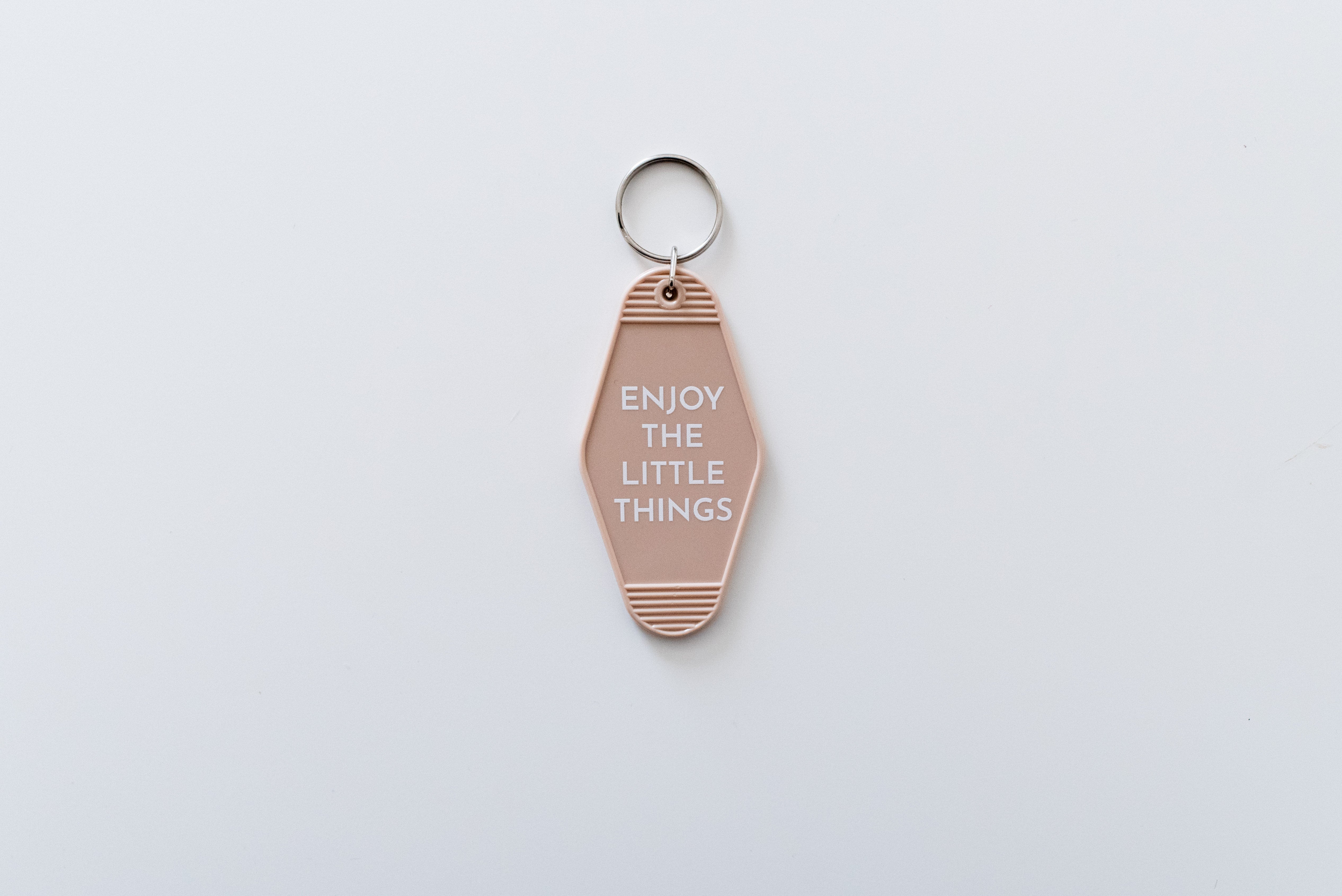 Enjoy the Little Things Keychain