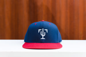 Tucson Icon Snapback Hat | Navy/Red