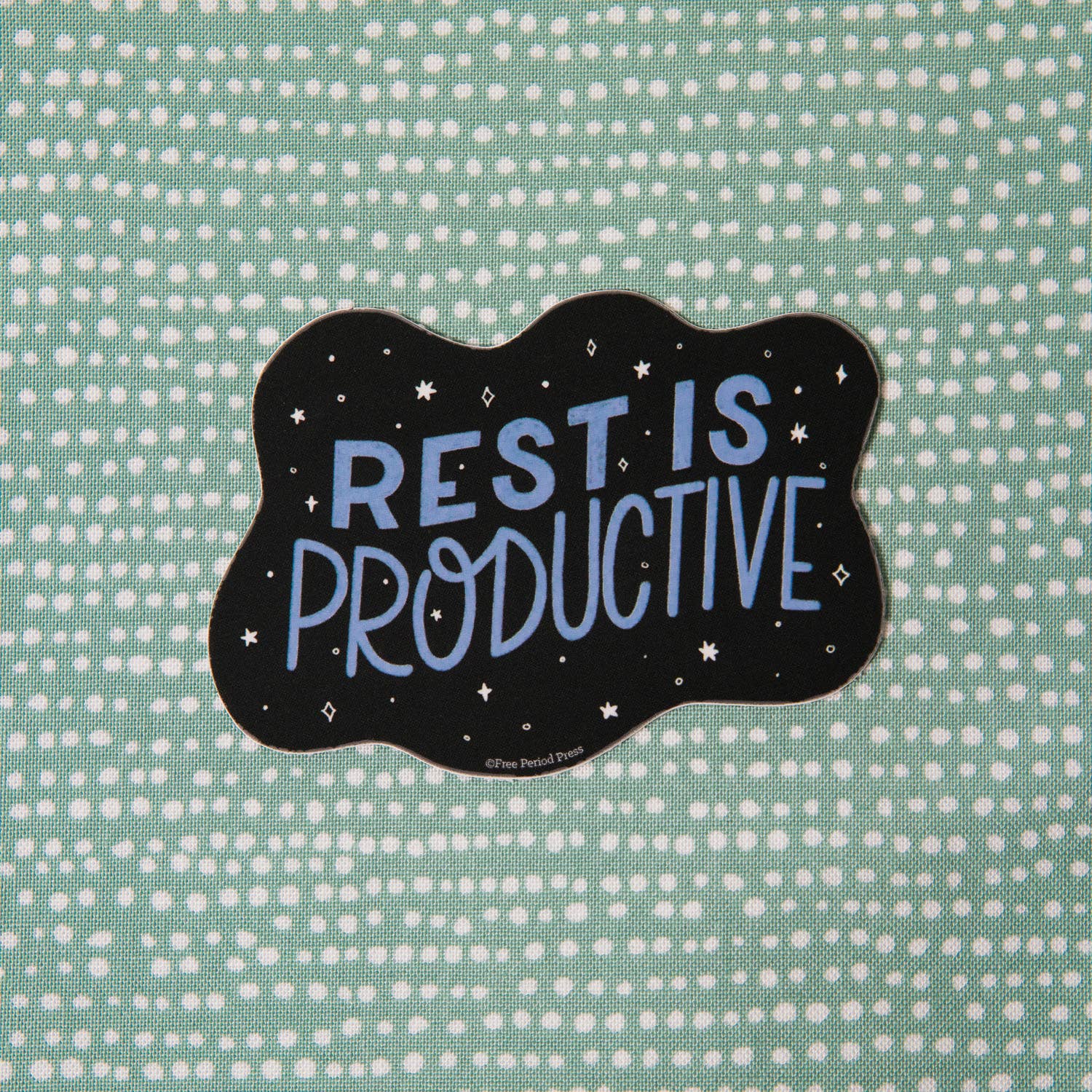 Rest is Productive Vinyl Sticker