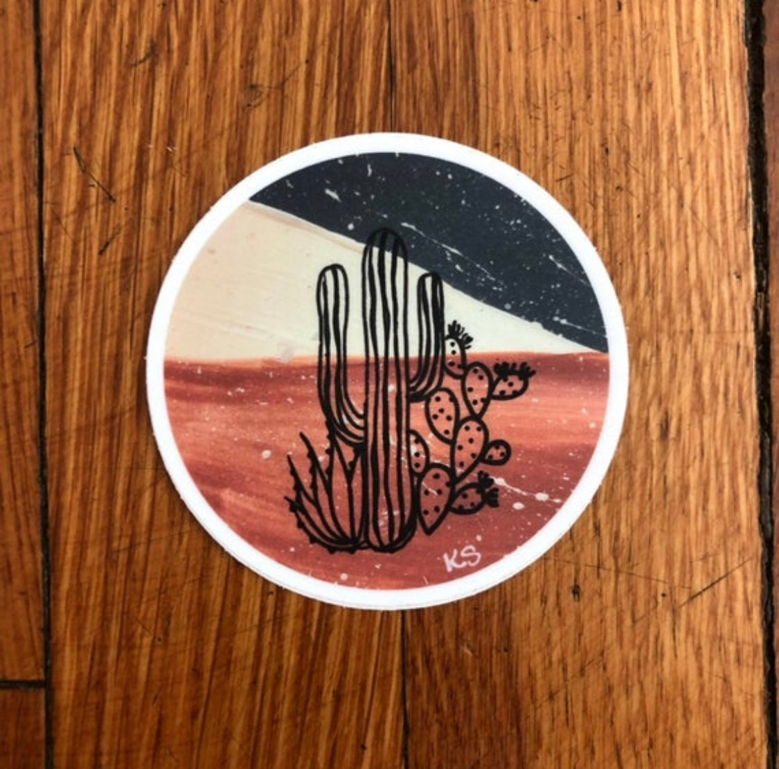 Rustic Desert Sticker