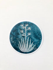 Blue Agave Sticker