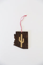 AZ Cactus Ornament