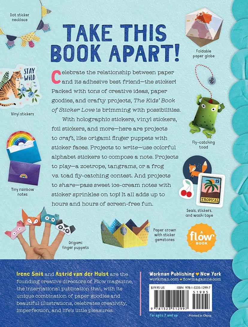 The Kids' Book of Sticker Love