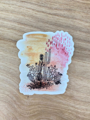 Desert Sunrise Sticker
