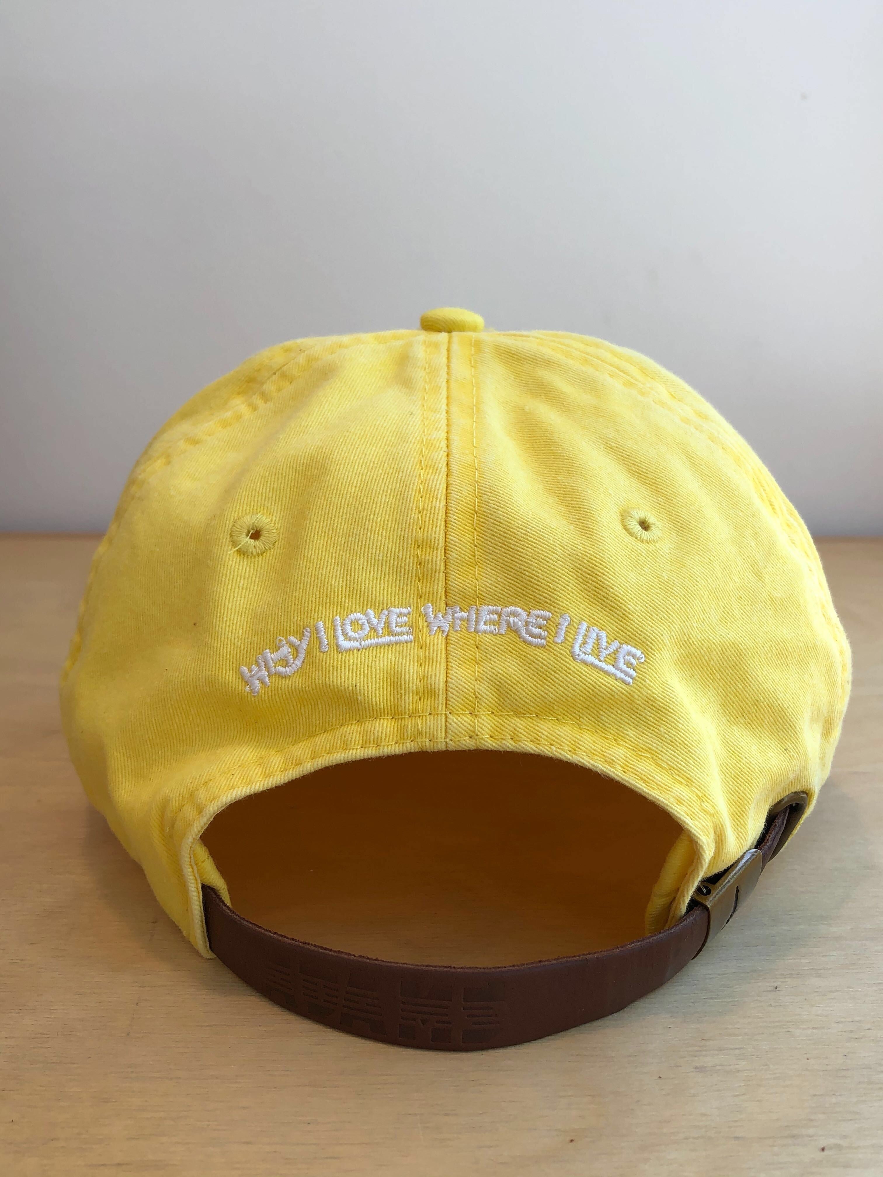 Cactus Dad Hat | Canary Yellow