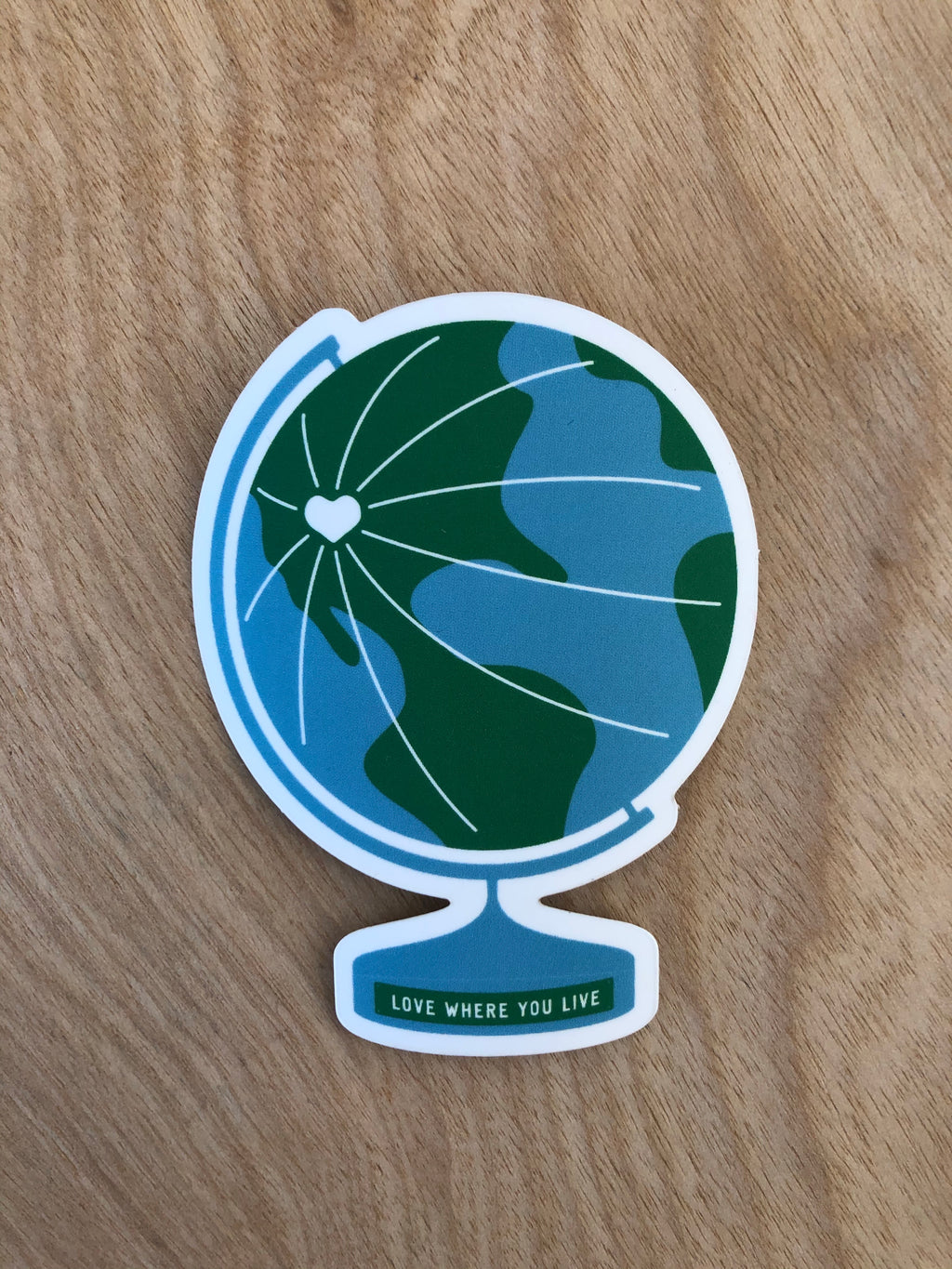 Earth Love Sticker
