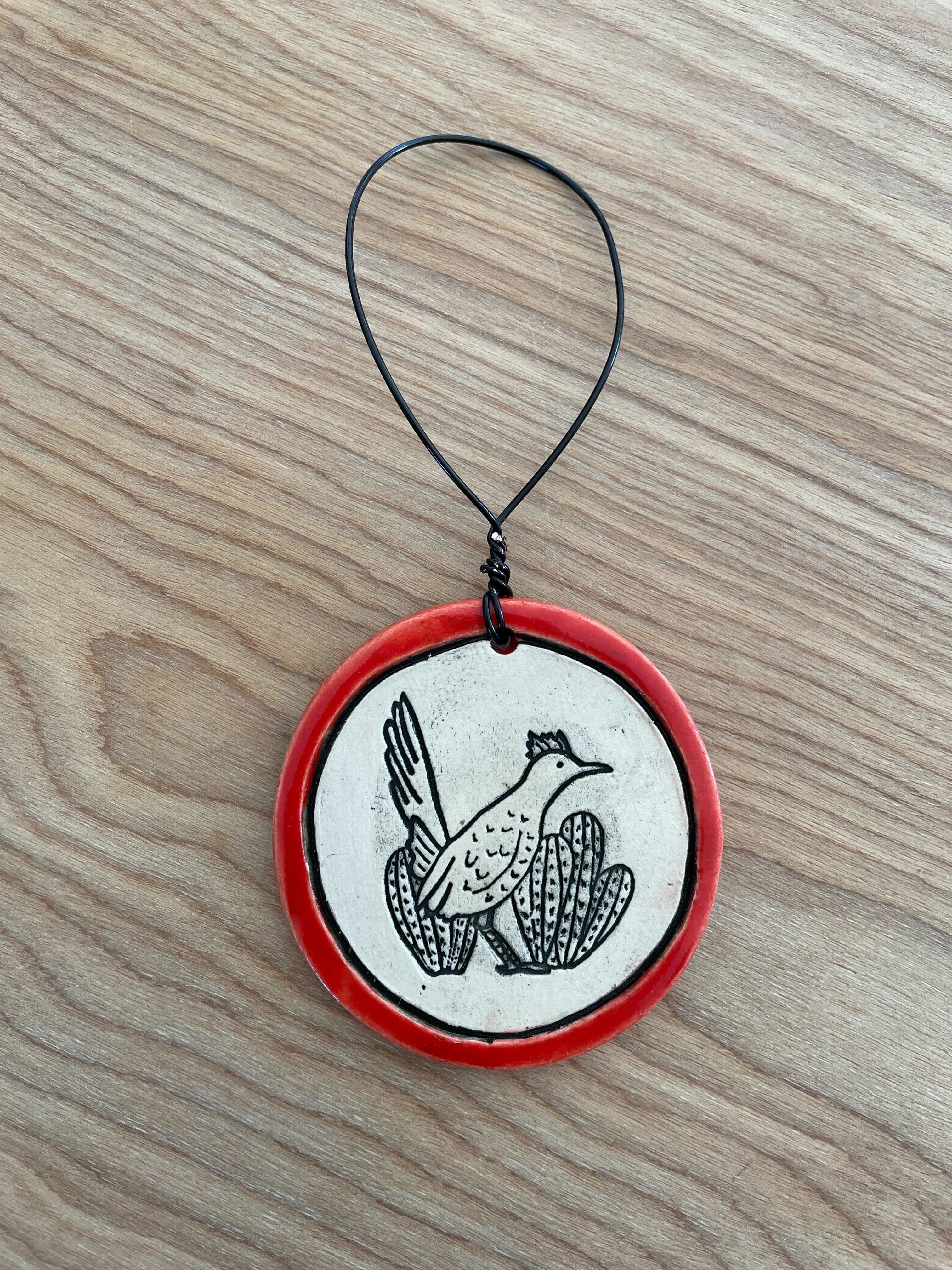 Roadrunner Ceramic Ornament