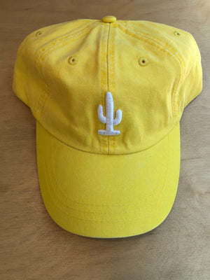 Cactus Dad Hat | Canary Yellow