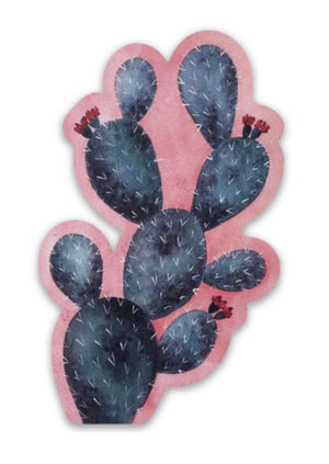 Pink Prickly Pear Sticker