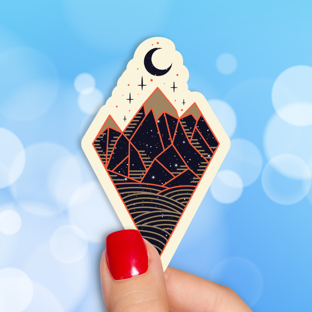 Mystic Mountain Sticker
