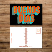 Buenos Dias Postcard