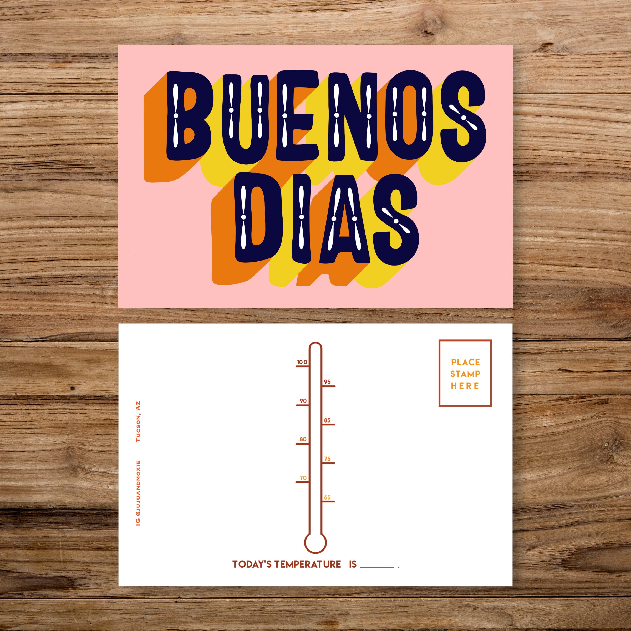 Buenos Dias Postcard