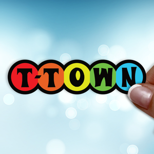 T-Town Plush Sticker
