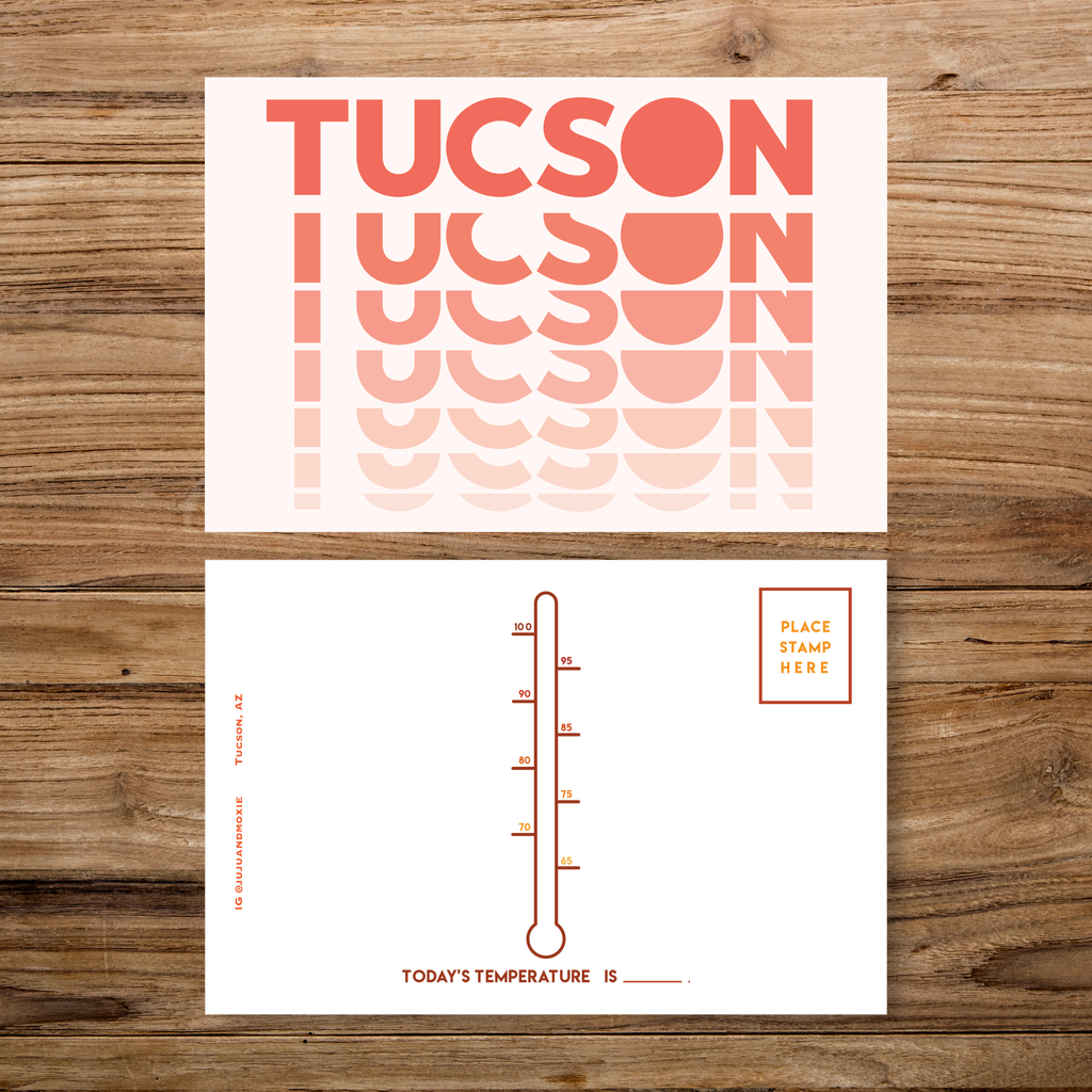 Tucson Sunset Postcard