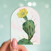 Desert Bloom Holographic Vinyl Sticker