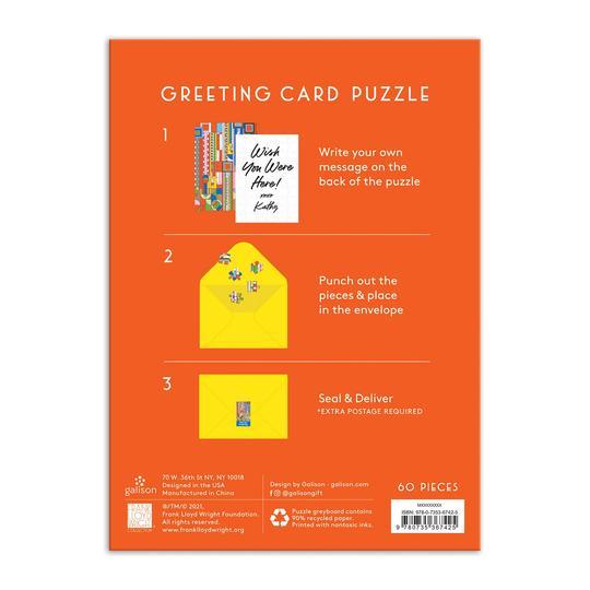 Saguaro Forms Greeting Card Puzzle